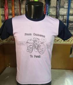 Tempahan Tshirt Sukan Kanak2 Tangan Panjang