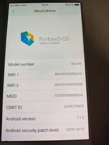 Vivo x9 4gb ram / 64gb
