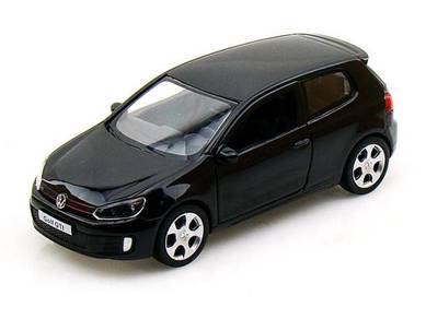 Volkswagen Golf GTI black 1/36 model car