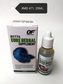 OceanFree Betta Cure Herbal 20ml Fish Aquarium