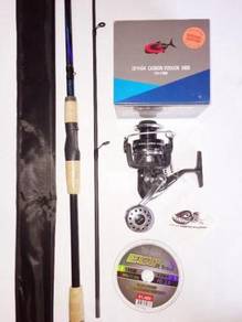 Gtech 5000 high carbon reel combo shakespeare rod