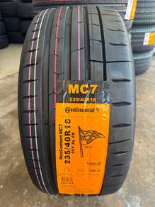 tayar baru 235 40 18 continental mc7 2026 new tyre