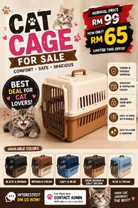 Animal Cage for Cat| Sangkar Kucing 