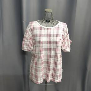 Burberry Oversize Checked Blouse