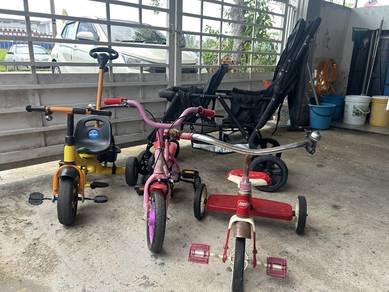 3x  bicycle & 1x Twin stroller 