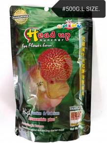 Okiko Head Up Huncher Flowerhorn Fish Food 500gram