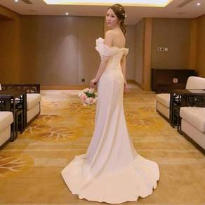 White wedding bridal dress gown RB2152