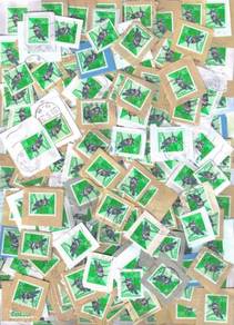 100Pcs Wholesale Massive Bird Fauna Japan Stamp