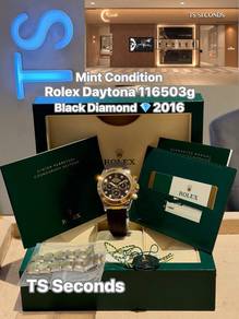 Rolex Daytona with Ppf 116503G 2016 Black Diamonds