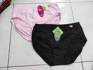 XXL XL size plain design women underwear 