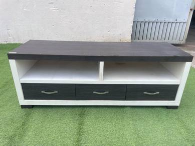 YE56Q Almari TV Rak Kabinet 5 Feet TV Cabinet Rack