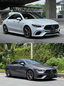 Mercedes Benz CLA45 45S in KLCC, KUL