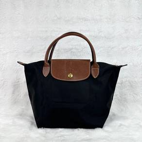Longchamp Black Le Pliage Original Handbag