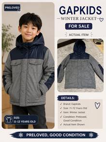 Preloved Gap Kids Winter Jacket 11-12 years old