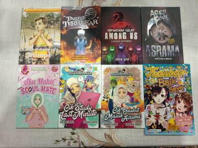 Collection of Malay Comics and Novels
