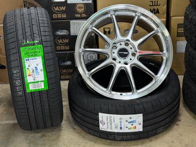 Sport Rim Baru 18 Work Emotion ZR-10 Hyper Silver