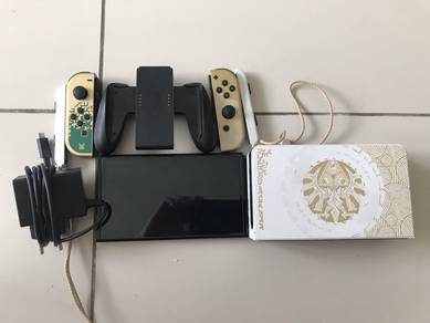 Switch OLED Zelda Limited Full Set COD