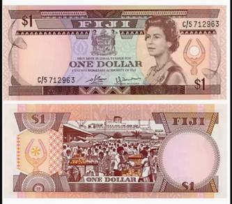 Fiji 1 Dollar 1980 - Pick P76a   unc