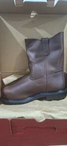 red wing safety leather boot 2541