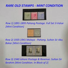 RARE OLD STAMPS – Mint Condition