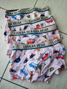 Lianjia Bear Boys Boxer Briefs 3-4 years old (4pcs