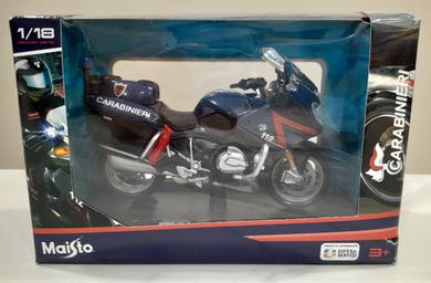 Maisto 1:18 Diecast BMW R1200RT Police Motorcycle