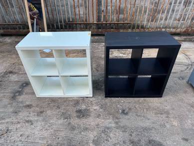 (IKEA) Divider Rack Shelving Unit Cabinet