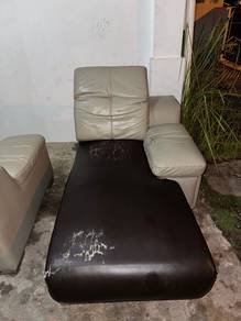 Sofa L shape fully leather