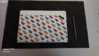 Samsung Galaxy Tab S9 FE+ in Gray.