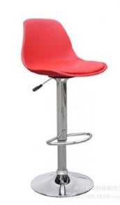 Adjustable chair bar stool red kerusi good 5