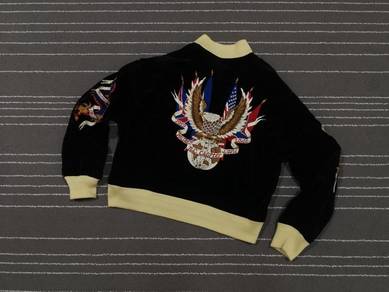 Vintage Nicole Club sukajan reversible jacket tige