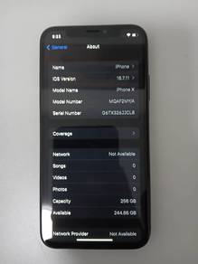 Iphone X 256GB
