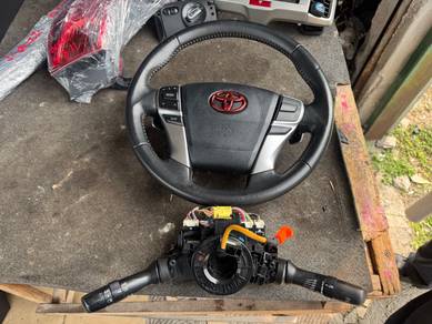 No 22-10-13 Toyota Mark X Grx130 Steering Wheel