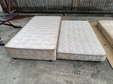 Pullout Katil Single + Sliding Mattress Tilam Bed
