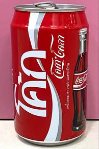 1990’s Thailand old Coca Cola Can 325ml