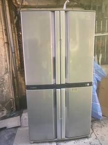 Sharp four-door refrigerator