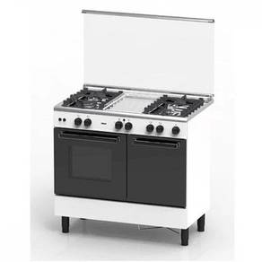Zanussi 4 burner Standing Cooker ZCG942W