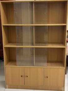 4 Identical Display Cabinets / Bookshelves