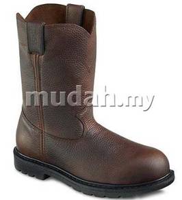 Safety Shoe Worx Red Wing 10In High Cut EH ST 5455