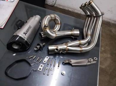 Yamaha mt09 MT09 v1 v2 full system akrapovic