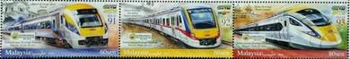 Mint stamp Overprint ETS Malaysia 2018