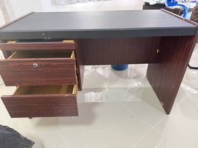 Solid Wooden Study Table with drawers