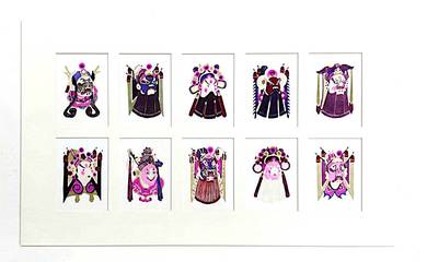 Chinese Opera Character Collage Collection Set of