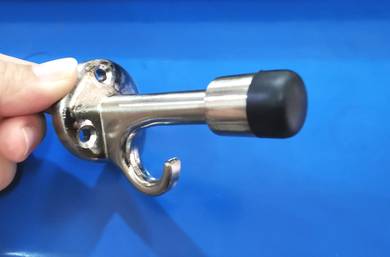 Door stopper with click hook