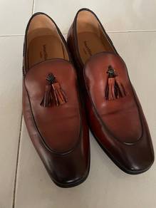 SmartMaster Men's Leather Tassel Loafers Size 45