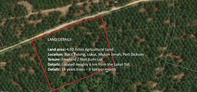 Agricultural Land in Lukut, NSN