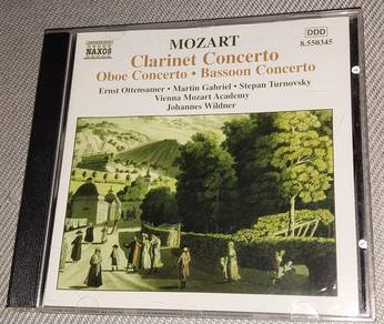 CD Mozart - Clarinet Concerto