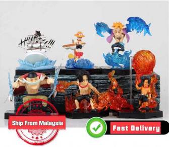 One piece Ace Marco Edward Newgate Anime Figure