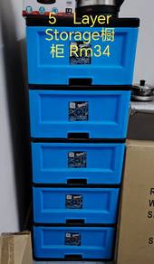 5 Layer Storage cabinet 