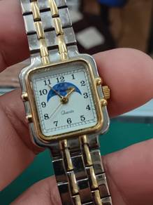 Vintage Al Richie lady watch moonphase